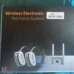 Wireless Electric Pet Fence System